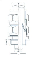 Brass CW Cable Glands