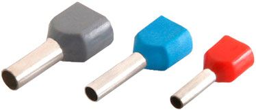 Twin Cord End Terminal Insulated Ferrules